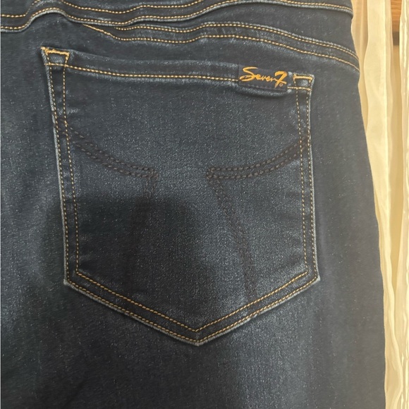 Seven7 Blue Jeggings High-Rise Stretch - Picture 5 of 8